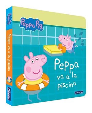 PEPPA PIG VA A LA PISCINA (PEPPA PIG PEQUEÑAS MANITAS) | 9788448859053 | Galatea Llibres | Librería online de Reus, Tarragona | Comprar libros en catalán y castellano online