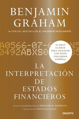 LA INTERPRETACIÓN DE ESTADOS FINANCIEROS | 9788423433308 | GRAHAM, BENJAMIN | Galatea Llibres | Llibreria online de Reus, Tarragona | Comprar llibres en català i castellà online