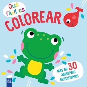 QUÉ FÁCIL ES COLOREAR. RANA | 9788408249368 | YOYO | Galatea Llibres | Llibreria online de Reus, Tarragona | Comprar llibres en català i castellà online