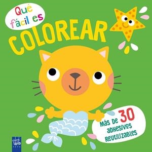 QUÉ FÁCIL ES COLOREAR. GATO | 9788408249375 | YOYO | Galatea Llibres | Llibreria online de Reus, Tarragona | Comprar llibres en català i castellà online