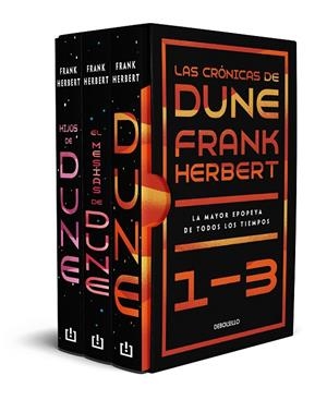 DUNE (ESTUCHE CON: DUNE | EL MESÍAS DE DUNE | HIJOS DE DUNE) | 9788466359481 | HERBERT, FRANK | Galatea Llibres | Llibreria online de Reus, Tarragona | Comprar llibres en català i castellà online