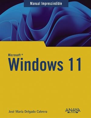 WINDOWS 11 | 9788441545458 | DELGADO, JOSÉ MARÍA | Galatea Llibres | Librería online de Reus, Tarragona | Comprar libros en catalán y castellano online