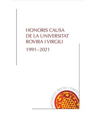 HONORIS CAUSA DE LA UNIVERSITAT ROVIRA I VIRGILI | 9788484249450 | AA.VV | Galatea Llibres | Librería online de Reus, Tarragona | Comprar libros en catalán y castellano online