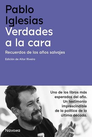 VERDADES A LA CARA | 9788419179159 | IGLESIAS, PABLO | Galatea Llibres | Librería online de Reus, Tarragona | Comprar libros en catalán y castellano online