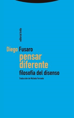 PENSAR DIFERENTE | 9788413640631 | FUSARO, DIEGO | Galatea Llibres | Librería online de Reus, Tarragona | Comprar libros en catalán y castellano online