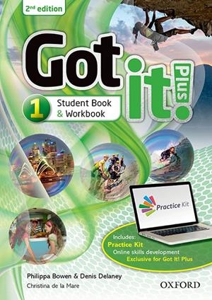 GOT IT! PLUS (2ND EDITION) 1. STUDEN'S BOOK + WORKBOOK WITH CD PACK (GOT IT SECOND EDITION) | 9780194463492 | Galatea Llibres | Llibreria online de Reus, Tarragona | Comprar llibres en català i castellà online