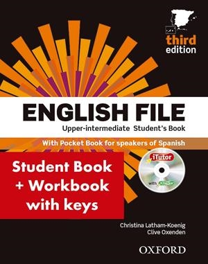 ENGLISH FILE UPPER INTERMEDIATE SB+WB W/K PK 3ED | 9780194558662 | Galatea Llibres | Librería online de Reus, Tarragona | Comprar libros en catalán y castellano online
