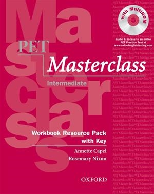 PET MASTER CLASS WITH KEY NEW EDITION | 9780194535472 | Galatea Llibres | Llibreria online de Reus, Tarragona | Comprar llibres en català i castellà online