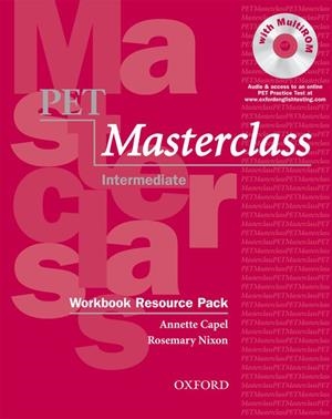 PET MASTERCLASS WORKBOOK WITH MULTIROOM | 9780194535489 | Galatea Llibres | Llibreria online de Reus, Tarragona | Comprar llibres en català i castellà online