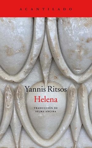 HELENA | 9788418370762 | RITSOS, YANNIS | Galatea Llibres | Llibreria online de Reus, Tarragona | Comprar llibres en català i castellà online