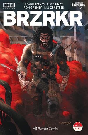 BRZRKR 1/12 | 9788411120074 | REEVES, KEANU/KINDT, MATT/GARNEY, RON | Galatea Llibres | Llibreria online de Reus, Tarragona | Comprar llibres en català i castellà online
