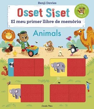OSSET SISET. EL MEU PRIMER LLIBRE DE MEMÒRIA. ANIMALS | 9788413890906 | DAVIES, BENJI | Galatea Llibres | Librería online de Reus, Tarragona | Comprar libros en catalán y castellano online