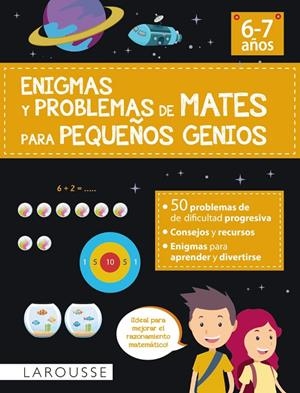 ENIGMAS Y PROBLEMAS DE MATES PARA PEQUEÑOS GENIOS (6-7 AÑOS) | 9788418882869 | URVOY, DELPHINE | Galatea Llibres | Librería online de Reus, Tarragona | Comprar libros en catalán y castellano online