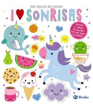 MIS LÁPICES DE COLORES, I LOVE SONRISAS | 9788469665541 | Galatea Llibres | Llibreria online de Reus, Tarragona | Comprar llibres en català i castellà online