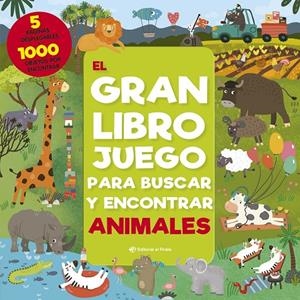 EL GRAN LIBRO JUEGO PARA BUSCAR Y ENCONTRAR ANIMALES | 9788417210205 | ANIKEEVA, INNA | Galatea Llibres | Llibreria online de Reus, Tarragona | Comprar llibres en català i castellà online
