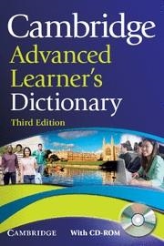 CAMBRIDGE ADVANCED LEARNER'S DICTIONARY + CD (3R EDITION) | 9780521712668 | Galatea Llibres | Llibreria online de Reus, Tarragona | Comprar llibres en català i castellà online