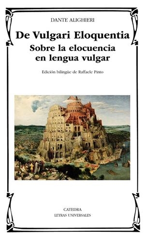 DE VULGARI ELOQUENTIA | 9788437637686 | DANTE ALIGHIERI | Galatea Llibres | Librería online de Reus, Tarragona | Comprar libros en catalán y castellano online