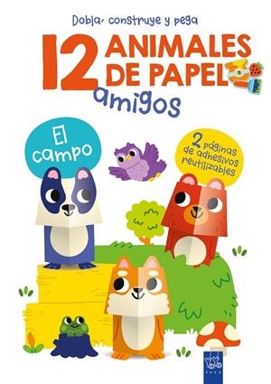 EL CAMPO. 12 ANIMALES DE PAPEL | 9788408251736 | Galatea Llibres | Llibreria online de Reus, Tarragona | Comprar llibres en català i castellà online