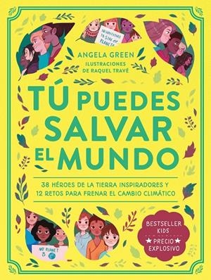 TÚ PUEDES SALVAR EL MUNDO | 9788419004246 | GREEN, ANGELA | Galatea Llibres | Llibreria online de Reus, Tarragona | Comprar llibres en català i castellà online