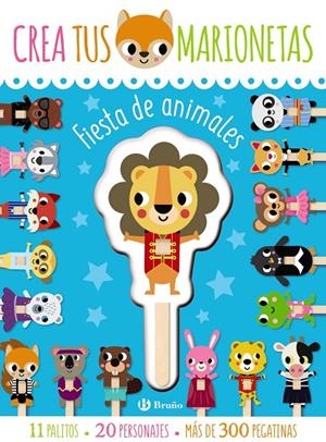 CREA TUS MARIONETAS. FIESTA DE ANIMALES | 9788469665701 | Galatea Llibres | Llibreria online de Reus, Tarragona | Comprar llibres en català i castellà online