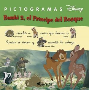BAMBI 2, PICTOGRAMAS | 9788439215592 | WALT DISNEY COMPANY | Galatea Llibres | Llibreria online de Reus, Tarragona | Comprar llibres en català i castellà online