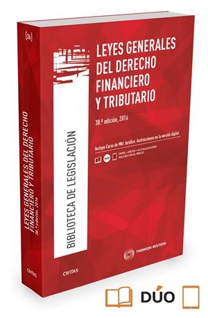 LEYES GENERALES DEL DERECHO FINANCIERO Y TRIBUTARIO (PAPEL+E-BOOK) | 9788491357612 | RUIZ GARIJO, MERCEDES | Galatea Llibres | Librería online de Reus, Tarragona | Comprar libros en catalán y castellano online