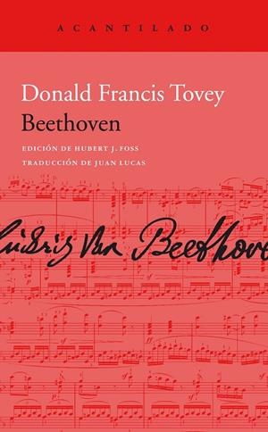 BEETHOVEN | 9788418370946 | TOVEY, DONALD FRANCIS | Galatea Llibres | Llibreria online de Reus, Tarragona | Comprar llibres en català i castellà online