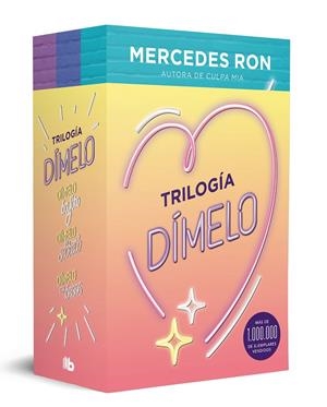 TRILOGÍA DÍMELO (PACK CON: DÍMELO BAJITO | DÍMELO EN SECRETO | DÍMELO CON BESOS) | 9788413146157 | RON, MERCEDES | Galatea Llibres | Llibreria online de Reus, Tarragona | Comprar llibres en català i castellà online