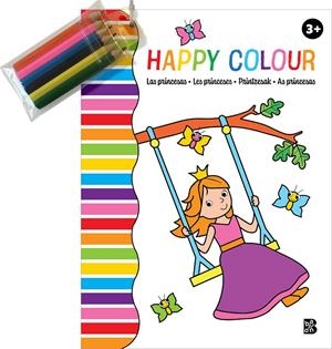 HAPPY COLOUR - LAS PRINCESAS | 9789403228921 | BALLON | Galatea Llibres | Llibreria online de Reus, Tarragona | Comprar llibres en català i castellà online