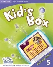 KID'S BOX FOR SPANISH SPEAKERS LEVEL 5 ACTIVITY BOOK WITH CD-ROM AND LANGUAGE PO | 9788483235782 | NIXON, CAROLINE/Y OTROS | Galatea Llibres | Librería online de Reus, Tarragona | Comprar libros en catalán y castellano online