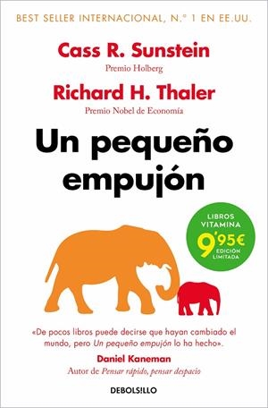 UN PEQUEÑO EMPUJÓN | 9788466364089 | THALER, RICHARD H./SUNSTEIN, CASS R. | Galatea Llibres | Llibreria online de Reus, Tarragona | Comprar llibres en català i castellà online