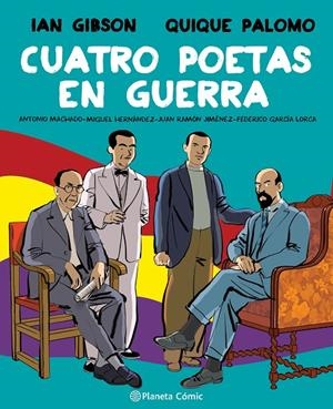 CUATRO POETAS EN GUERRA (NOVELA GRÁFICA) | 9788491749998 | GIBSON, IAN/PALOMO, QUIQUE | Galatea Llibres | Llibreria online de Reus, Tarragona | Comprar llibres en català i castellà online
