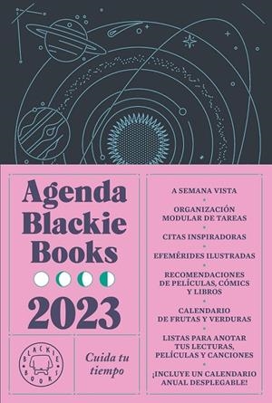AGENDA BLACKIE BOOKS 2023 | 9788419172310 | Galatea Llibres | Llibreria online de Reus, Tarragona | Comprar llibres en català i castellà online