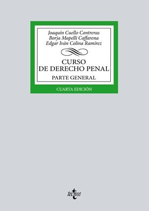 CURSO DE DERECHO PENAL PARTE GENERAL 2022 | 9788430985135 | VV.AA. | Galatea Llibres | Llibreria online de Reus, Tarragona | Comprar llibres en català i castellà online