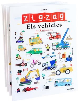 ZIG-ZAG ELS VEHICLES | 9788491018940 | MAKII | Galatea Llibres | Librería online de Reus, Tarragona | Comprar libros en catalán y castellano online