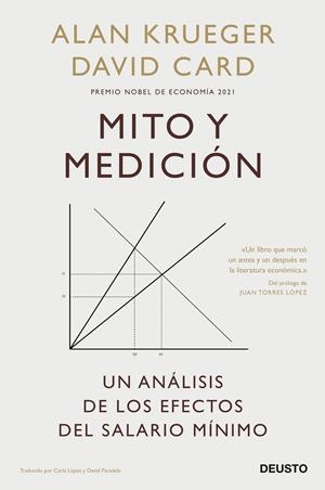 MITO Y MEDICIÓN | 9788423434039 | CARD Y ALAN KRUEGER, DAVID | Galatea Llibres | Librería online de Reus, Tarragona | Comprar libros en catalán y castellano online