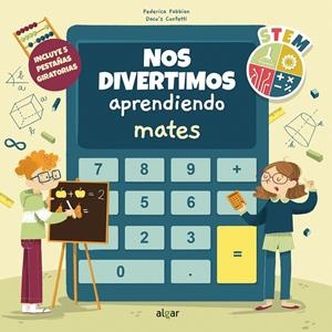 NOS DIVERTIMOS APRENDIENDO MATES | 9788491425434 | CONFETTI, DACO'S | Galatea Llibres | Librería online de Reus, Tarragona | Comprar libros en catalán y castellano online