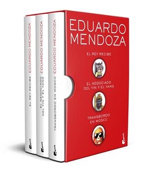 ESTUCHE EDUARDO MENDOZA EL REY RECIBE / EL NEGOCIADO DEL YIN Y EL YANG / TRANSBORDO EN MOSCÚ | 9788432241291 | MENDOZA, EDUARDO | Galatea Llibres | Librería online de Reus, Tarragona | Comprar libros en catalán y castellano online
