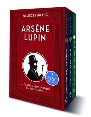ESTUCHE ARSÈNE LUPIN 3 VOLS. | 9788419004628 | LEBLANC, MAURICE | Galatea Llibres | Librería online de Reus, Tarragona | Comprar libros en catalán y castellano online