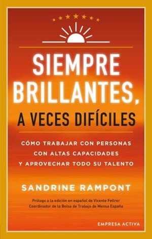 SIEMPRE BRILLANTES, A VECES DIFÍCILES | 9788416997671 | RAMPONT, SANDRINE | Galatea Llibres | Llibreria online de Reus, Tarragona | Comprar llibres en català i castellà online
