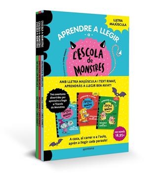 PACK APRENDRE A LLEGIR A L'ESCOLA DE MONSTRES (LLIBRES 1-3) | 9788419169990 | RIPPIN, SALLY/COT, JÚLIA | Galatea Llibres | Llibreria online de Reus, Tarragona | Comprar llibres en català i castellà online