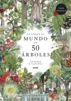 LA VUELTA AL MUNDO EN 50 ÁRBOLES. PUZLE | 9788419094193 | DRORI, JONATHAN/CLERC, LUCILLE | Galatea Llibres | Llibreria online de Reus, Tarragona | Comprar llibres en català i castellà online