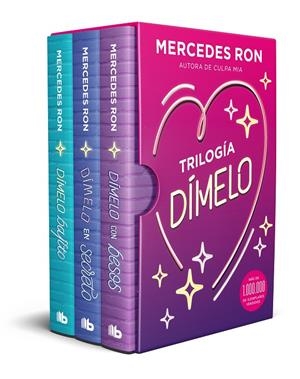 TRILOGÍA DÍMELO (ESTUCHE DÍMELO BAJITO / DÍMELO EN SECRETO / DÍMELO CON BESOS | 9788413146201 | RON, MERCEDES | Galatea Llibres | Llibreria online de Reus, Tarragona | Comprar llibres en català i castellà online