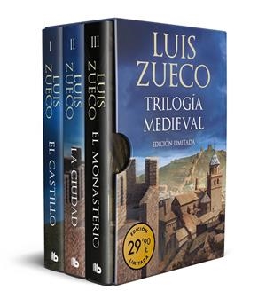 TRILOGÍA MEDIEVAL (ESTUCHE EL CASTILLO / EL MONASTERIO /| LA CIUDAD) | 9788413145747 | ZUECO, LUIS | Galatea Llibres | Librería online de Reus, Tarragona | Comprar libros en catalán y castellano online