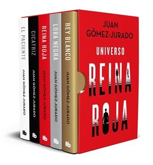 UNIVERSO REINA ROJA (ESTUCHE REINA ROJA/ LOBA NEGRA/ REY BLANCO/ EL PACIENTE/ CICATRIZ | 9788413145044 | GÓMEZ-JURADO, JUAN | Galatea Llibres | Llibreria online de Reus, Tarragona | Comprar llibres en català i castellà online