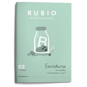 CUADERNO ESCRITURA RUBIO 2 | 9788417427436 | RUBIO SILVESTRE, RAMÓN | Galatea Llibres | Llibreria online de Reus, Tarragona | Comprar llibres en català i castellà online