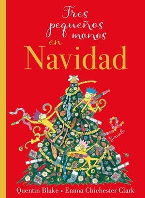 TRES PEQUEÑOS MONOS EN NAVIDAD | 9788419207975 | BLAKE, QUENTIN | Galatea Llibres | Librería online de Reus, Tarragona | Comprar libros en catalán y castellano online