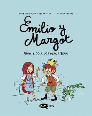 EMILIO Y MARGOT 1 PROHIBIDO A LOS MONSTRUOS | 9788419183040 | DIDIER, ANNE/MULLER, OLIVIER | Galatea Llibres | Llibreria online de Reus, Tarragona | Comprar llibres en català i castellà online