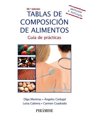 TABLAS DE COMPOSICIÓN DE ALIMENTOS | 9788436846577 | MOREIRAS TUNI, OLGA/CARBAJAL, ÁNGELES/CABRERA FORNEIRO, LUISA/CUADRADO VIVES, CARMEN | Galatea Llibres | Librería online de Reus, Tarragona | Comprar libros en catalán y castellano online