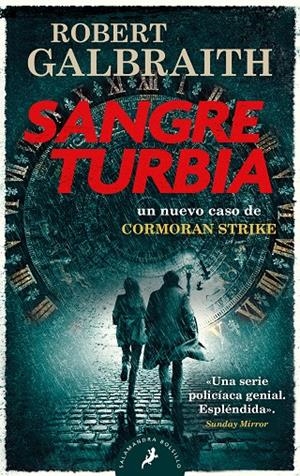 SANGRE TURBIA (CORMORAN STRIKE 5) | 9788418796562 | GALBRAITH, ROBERT | Galatea Llibres | Llibreria online de Reus, Tarragona | Comprar llibres en català i castellà online